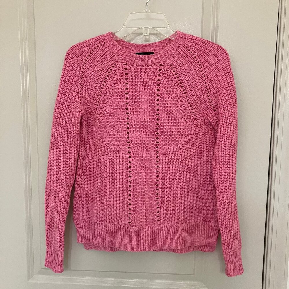 J. Crew Oink Pointelle Sweater